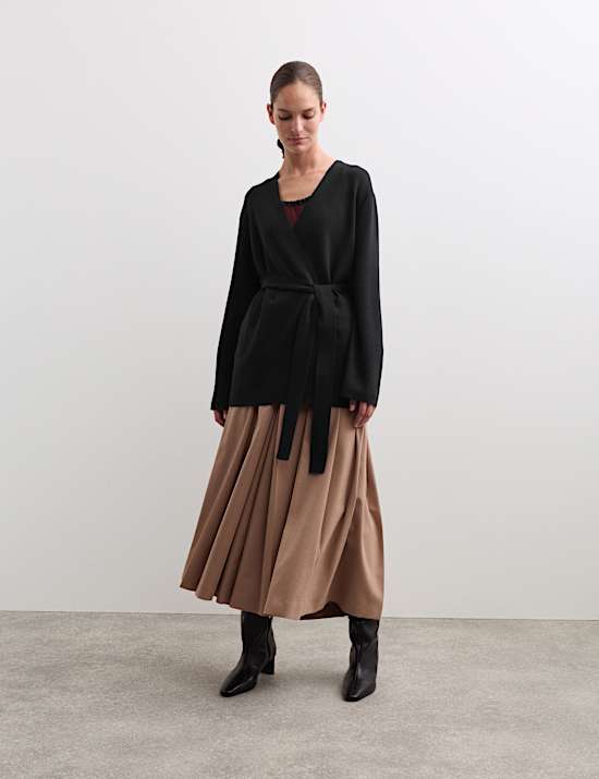 Wikkelvest van zuivere merinowol