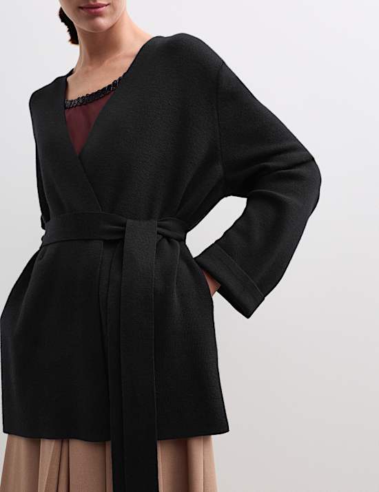 Wikkelvest van zuivere merinowol