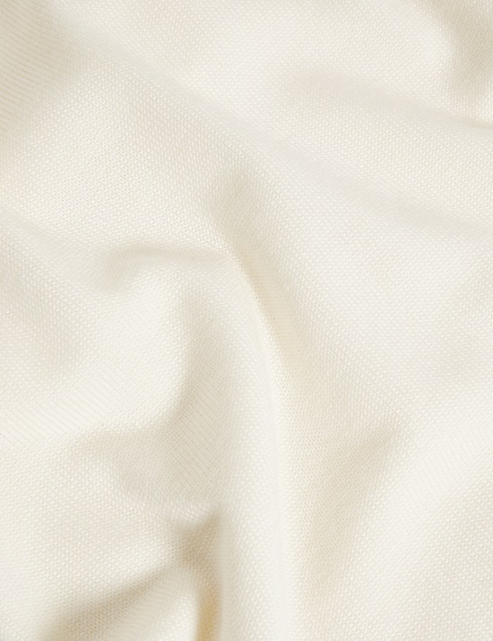 Merinowolrijke trui met biesdetail