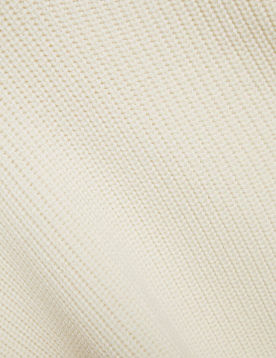 Jersey informal 100% lana de merino de escote en pico