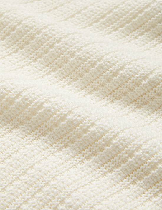 Jersey informal 100% algod&oacute;n texturizado con cuello