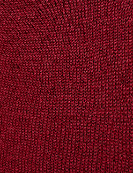 Pure Linen Textured T-Shirt