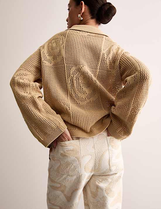 Gilet 100 % coton style patchwork