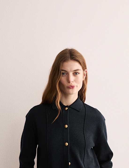 Pure Wool Knitted Jacket