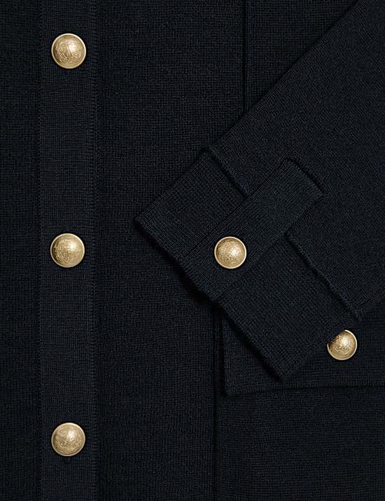 Pure Wool Knitted Jacket