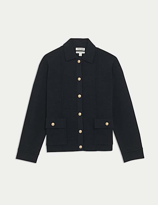 Pure Wool Knitted Jacket