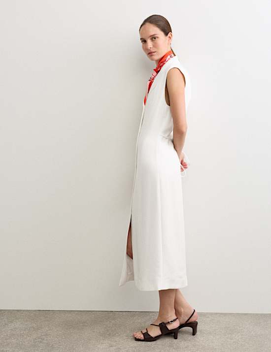 Midi-jurk met uitstekende pasvorm