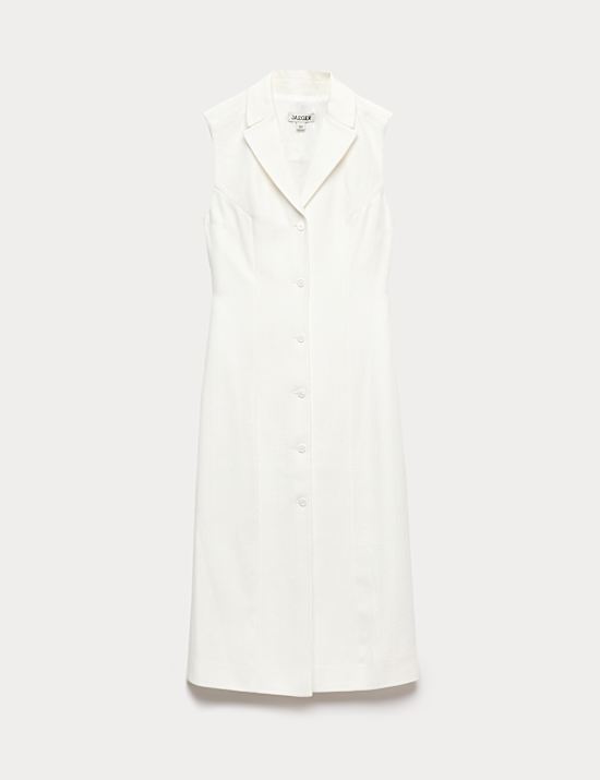 Midi-jurk met uitstekende pasvorm