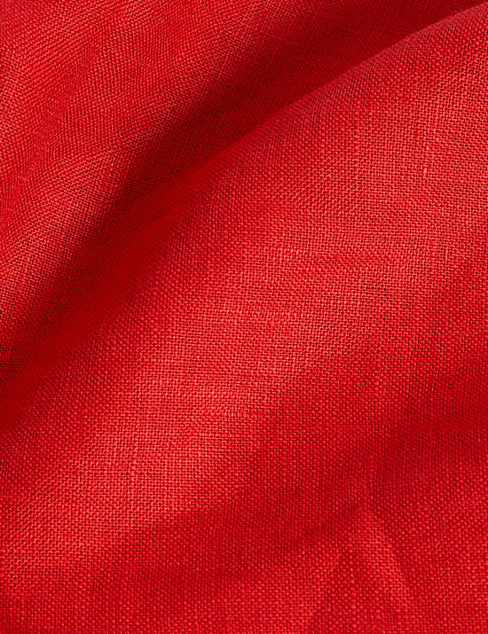 Pure Linen Short Sleeve Jumpsuit