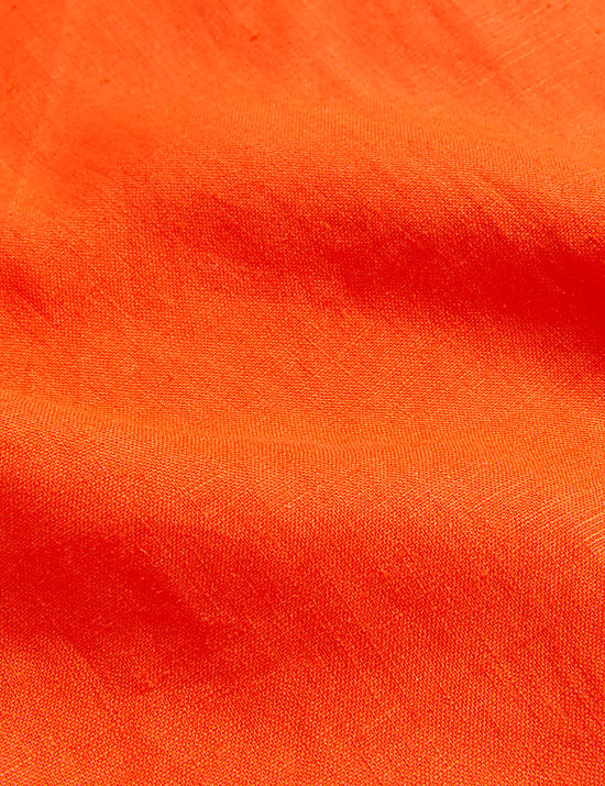 Top van zuiver linnen