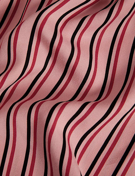 Pure Lyocell™ Striped V-Neck Blouse