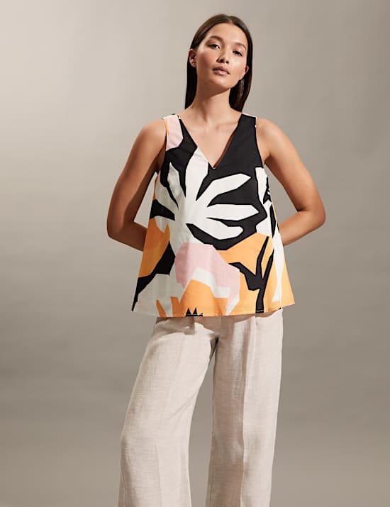 Pure Cotton Printed Top