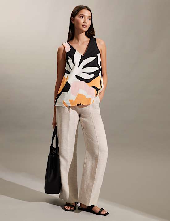 Pure Cotton Printed Top