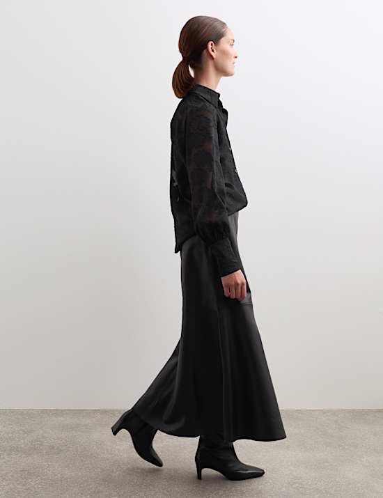 Sheer Textured Blouse
