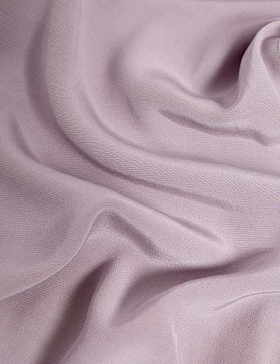 Tie Neck Button Through Blouse