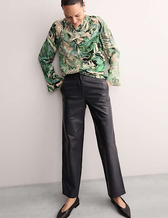 Haut imprimé marbre