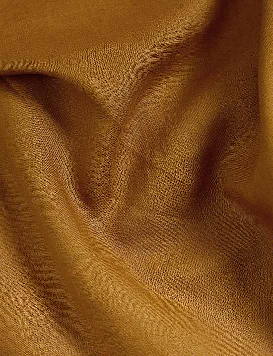 Pure Linen Square Neck Tie Strap Top