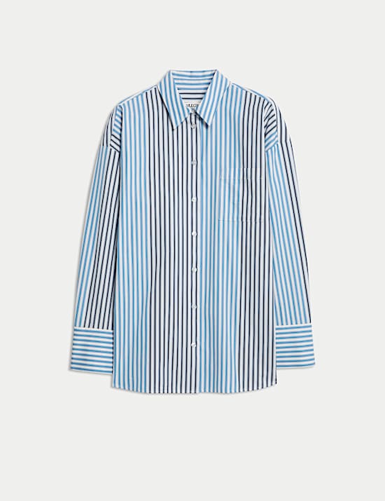 Πουκάμισο με ρίγες από 100% βαμβάκι