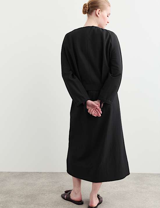 Wool Rich Lightweight Relaxed Jacket