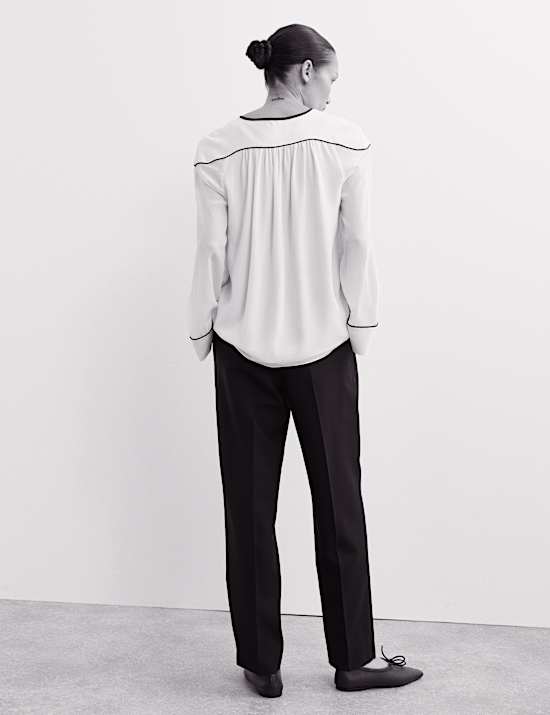 Pure Wool Crepe Blazer