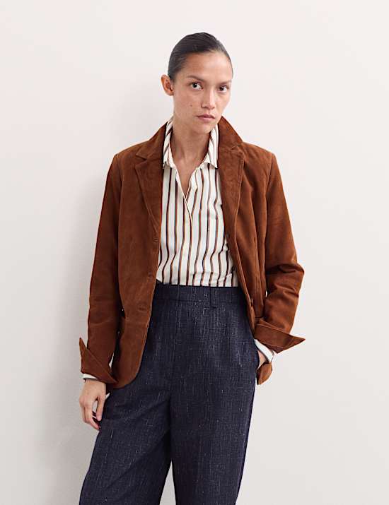 Suede Blazer