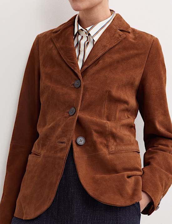 Suede Blazer