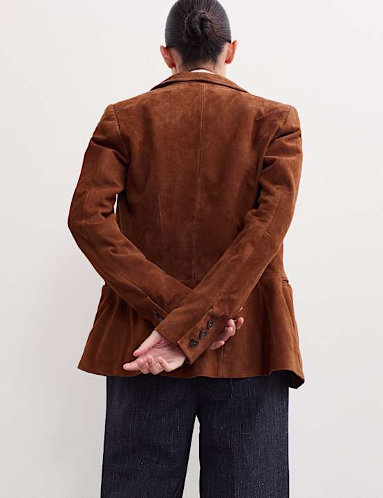 Suede Blazer