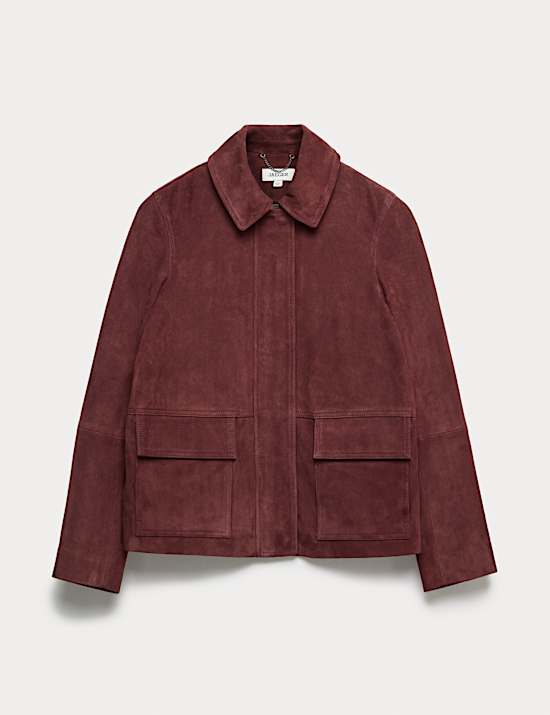 Veste style camionneur en daim