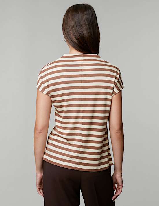 Jersey Striped Top