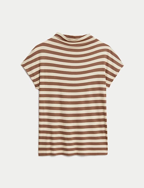 Jersey Striped Top