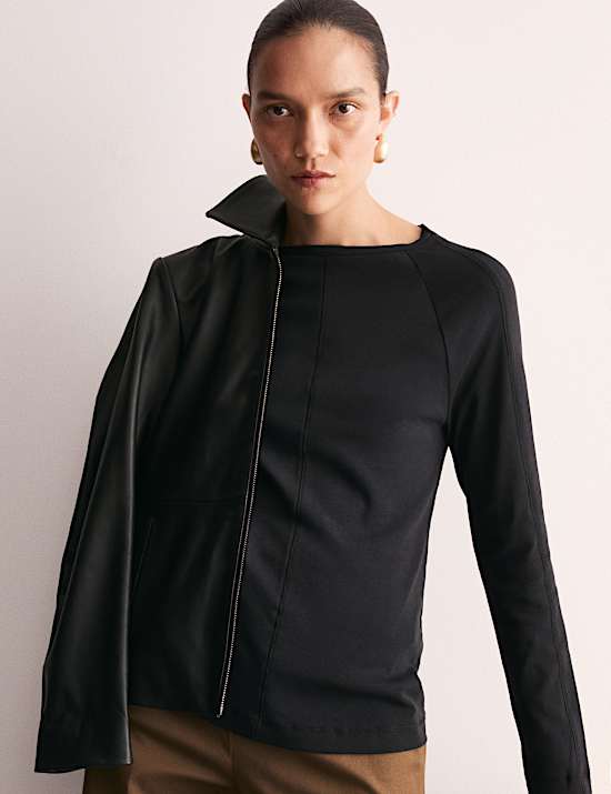 Pure Cotton Seam Detail Top