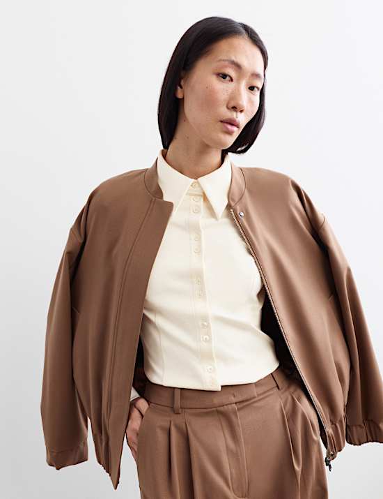 Collared Button Through Shirt