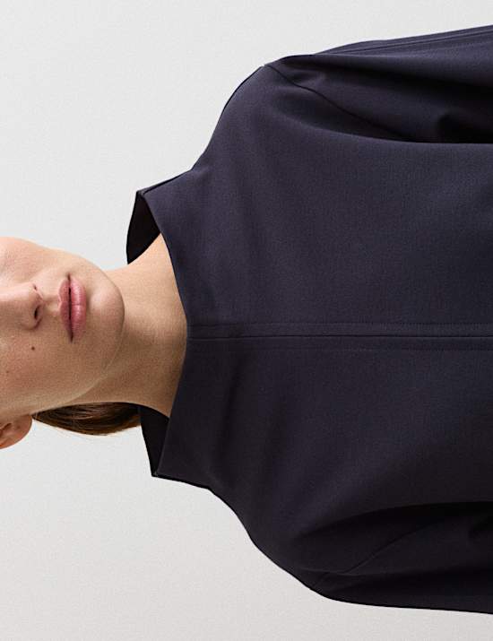 Jersey Funnel Neck Jumper