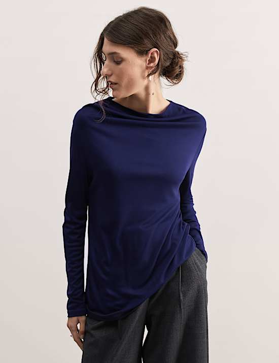 Jersey Draped Top
