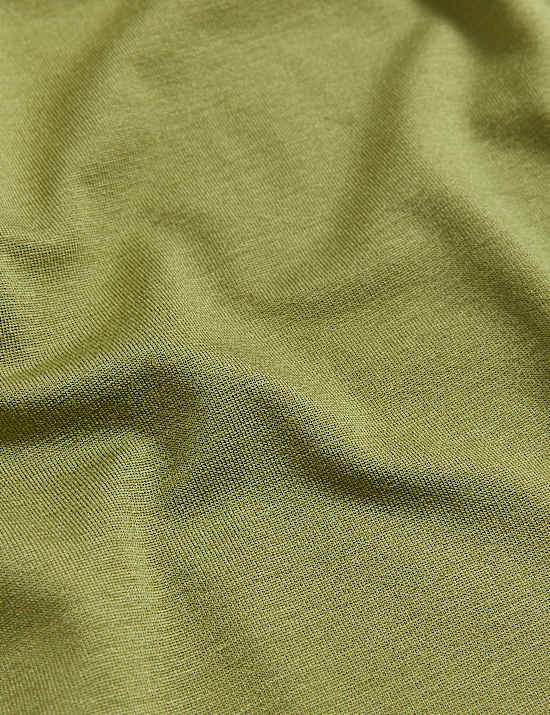 Jersey Gathered Neck Vest Top