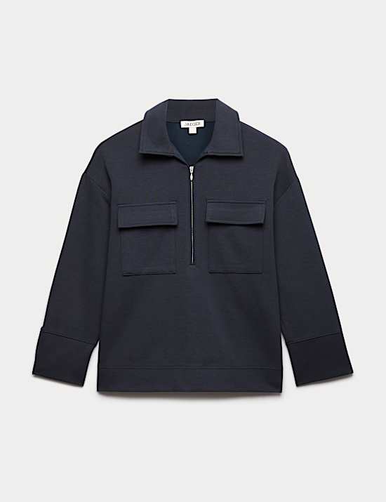 Jersey Overhead Patch Pocket Shirt with Wool