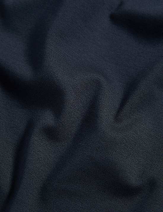 Cotton Modal Blend Shell Top with Stretch