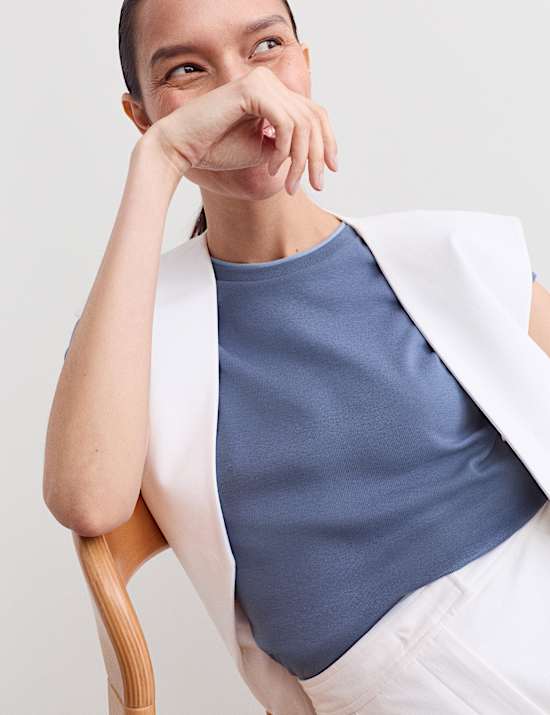 T-shirt en jersey 100 % coton