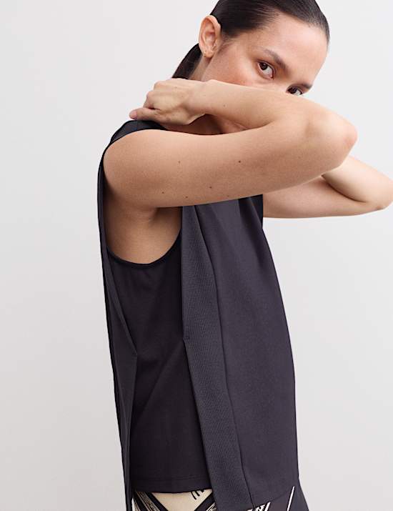 Cotton Modal Blend Ribbed Tank Top