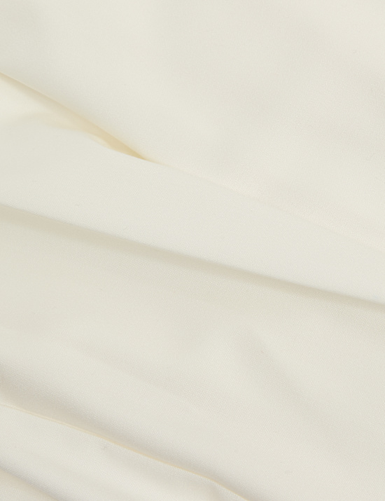 Broekrok met wol en wijde pijpen