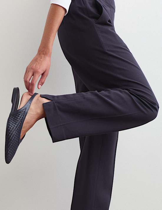 Pantalon coupe fusel&eacute;e avec laine