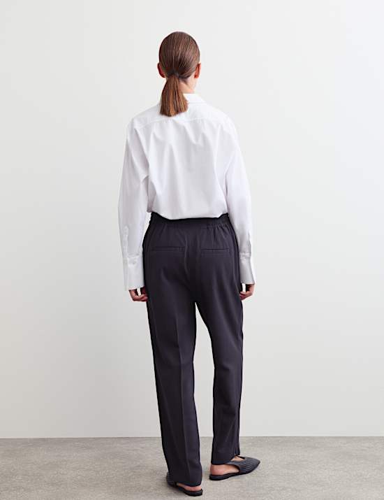 Pantalon coupe fusel&eacute;e avec laine