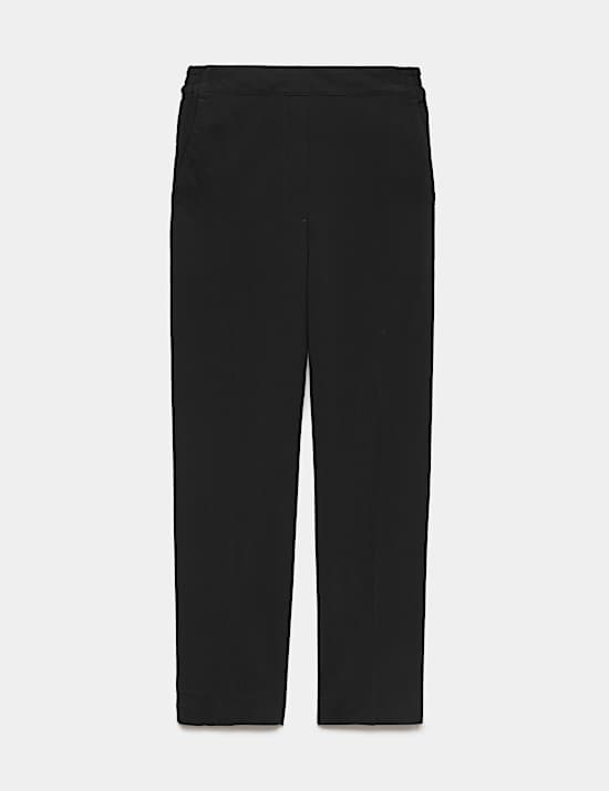 Tapered Trousers with Wool