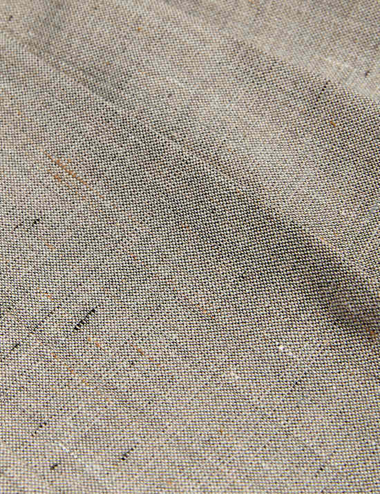 Italian Wool Rich Pleat Front Wide Leg Trousers