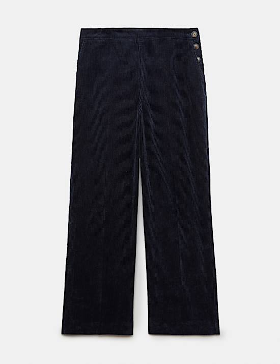 Italian Cord Straight Leg Trousers