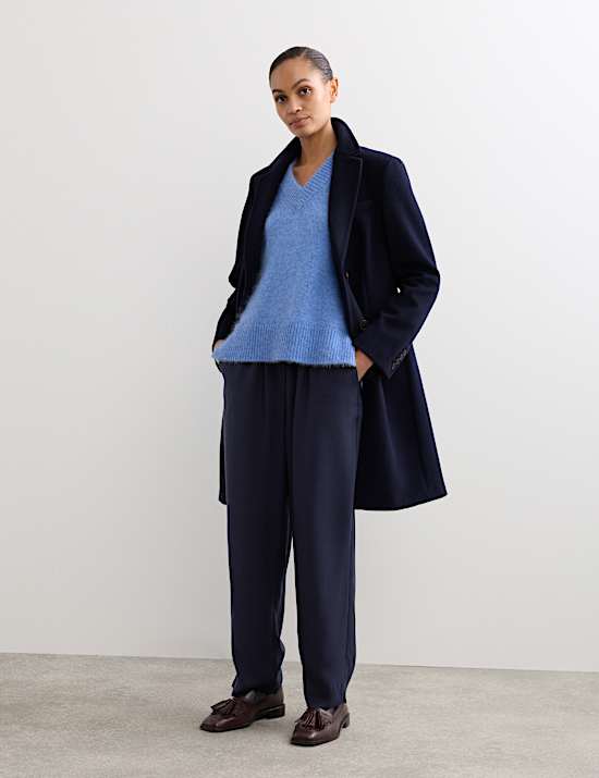 Pantalon fusel&eacute; en Lyocell&trade; &agrave; taille &eacute;lastique