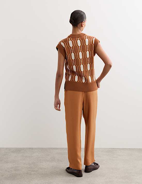 Pantalon fusel&eacute; en Lyocell&trade; &agrave; taille &eacute;lastique