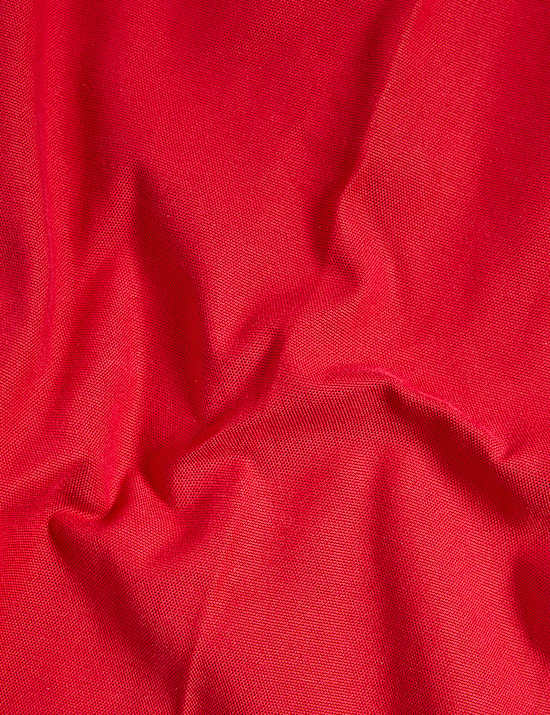 Cotton Blend Wide Leg Trousers