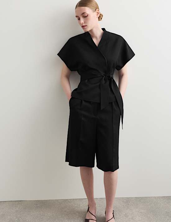 Shorts with Linen