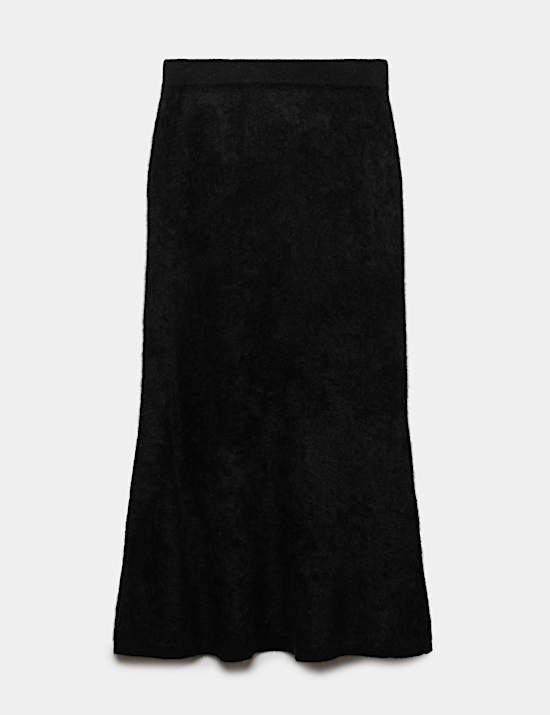 Midaxi Skirt with Cashmere